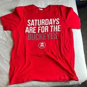 Red Saturdays Are For The Buckeyes Tee